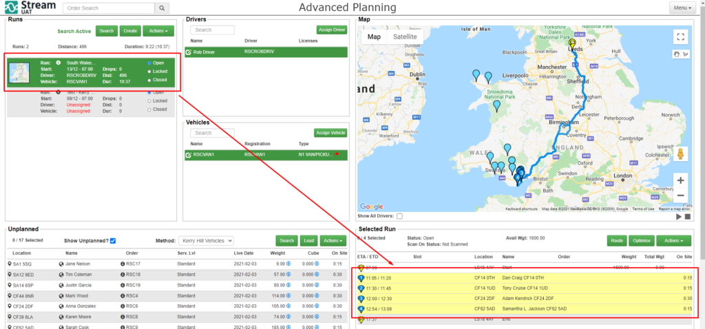 4-Stops-shown-highlighted-in-yellow-as-placeholders-on-master-run