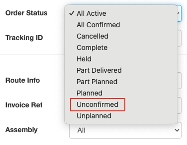 Order-Search-Confirming-Unconfirmed-Orders