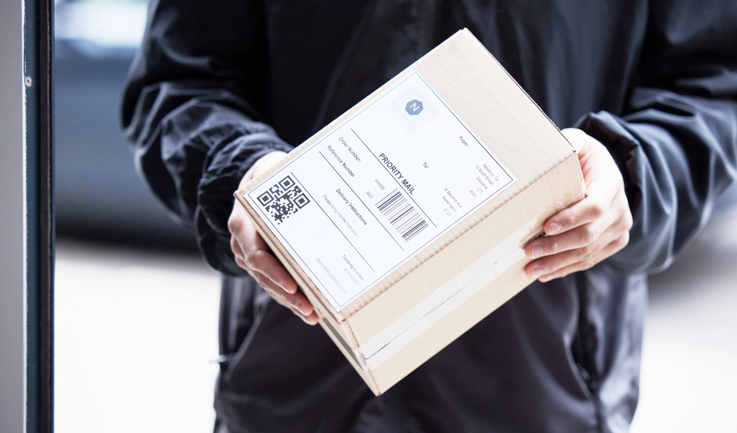 Capturing proof of delivery using a QR code